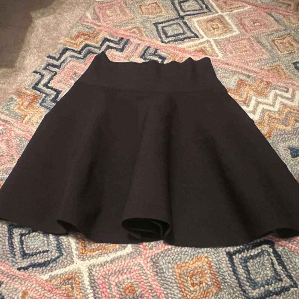 EUC Robert Rodriguez Black Skater Skirt